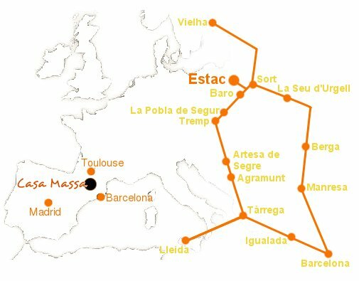 Situació a Europa i carreteres